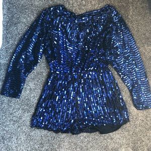 Sequin Romper